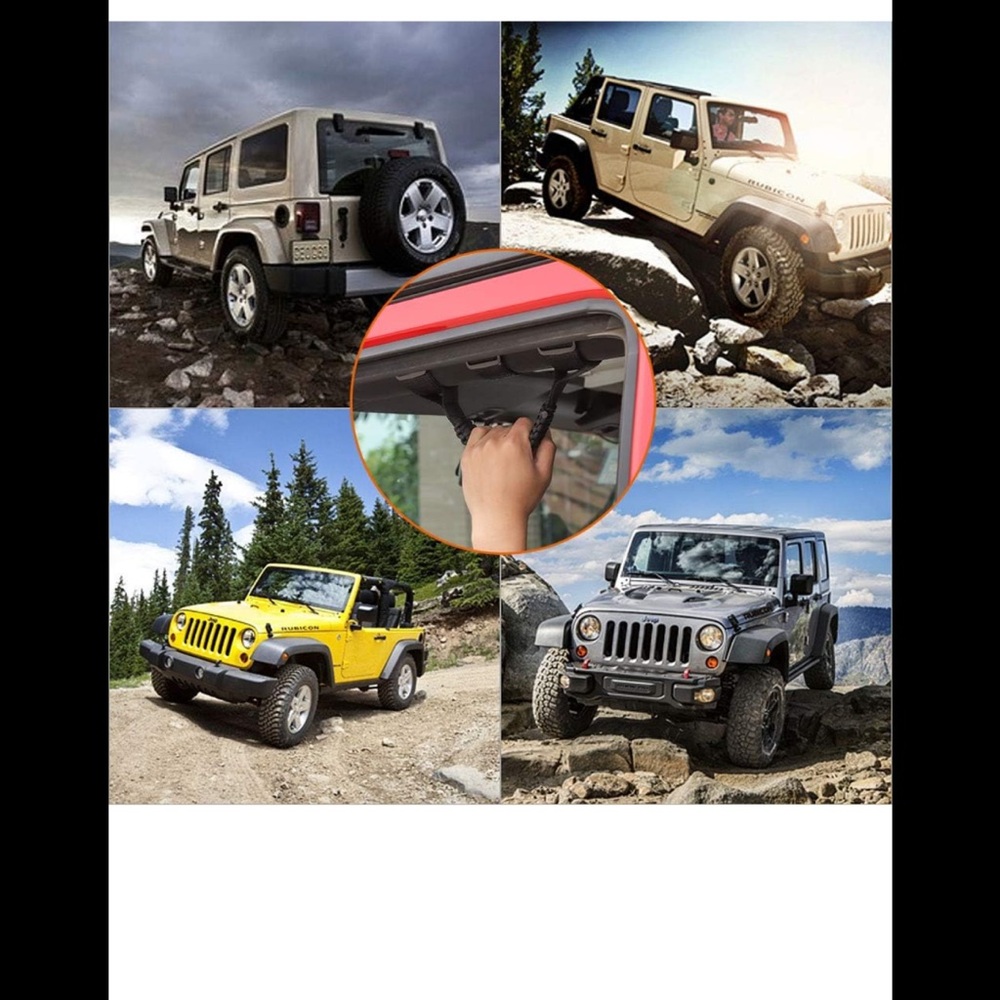 NWT- Roll bar grip/grab handles for Jeep x 4